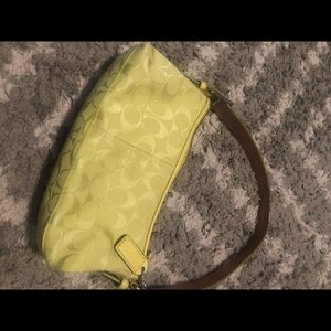 Coach Green Purse